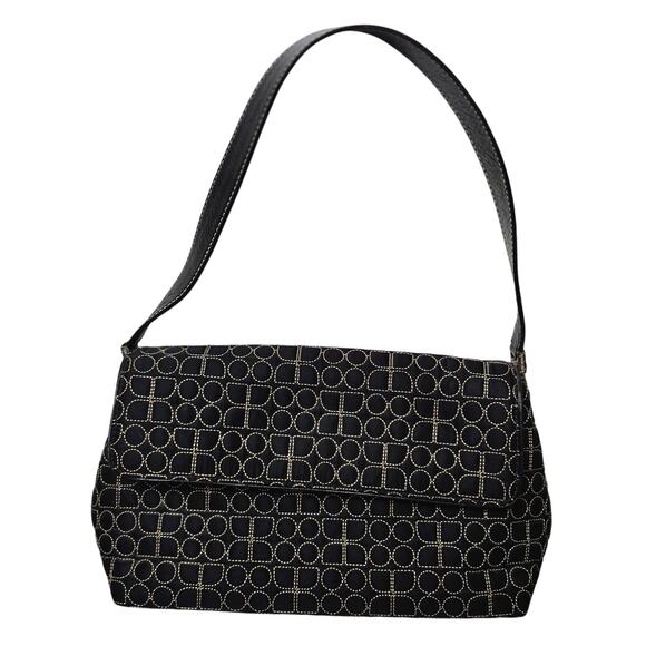 Kate Spade Embroidered Dot Noel Black Shoulder Bag - Picture 1 of 10